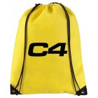  CELLUCOR Drawstring Bag / Black / Yellow​